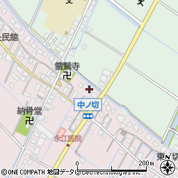 福岡県柳川市大浜町674-16周辺の地図