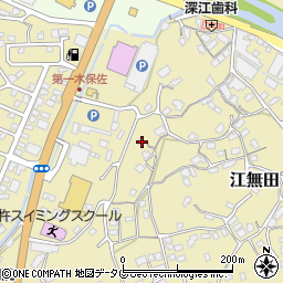 大分県臼杵市江無田906周辺の地図