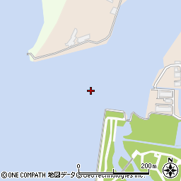 岩松港周辺の地図
