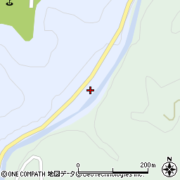 熊本県山鹿市鹿北町岩野1209周辺の地図