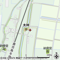 福岡県みやま市瀬高町太神1649周辺の地図