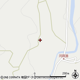 大分県玖珠郡九重町湯坪858周辺の地図