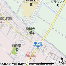 福岡県柳川市大浜町674-22周辺の地図