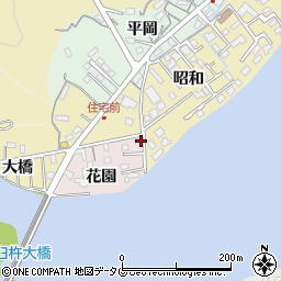 大分県臼杵市花園729周辺の地図