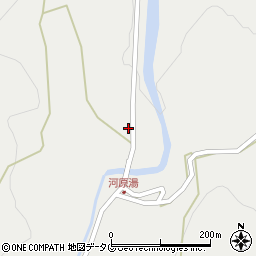 大分県玖珠郡九重町湯坪886-1周辺の地図