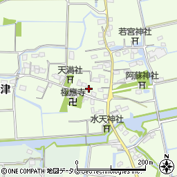 福岡県みやま市高田町海津1699周辺の地図