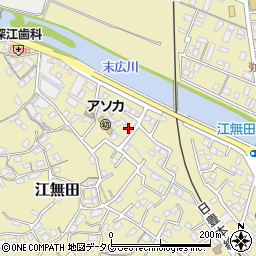 大分県臼杵市江無田370周辺の地図