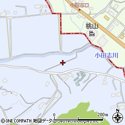 小田志川周辺の地図