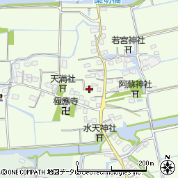 福岡県みやま市高田町海津1654周辺の地図