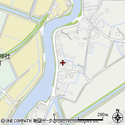 福岡県柳川市大和町明野1327-3周辺の地図