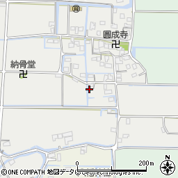 福岡県柳川市大和町明野1037周辺の地図