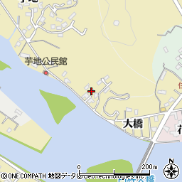 大分県臼杵市芋地1831-6周辺の地図