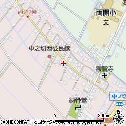 福岡県柳川市大浜町412周辺の地図