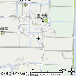 福岡県柳川市大和町明野1040周辺の地図