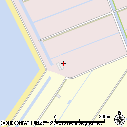 福岡県柳川市大浜町2331周辺の地図