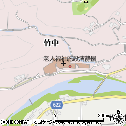 特別養護老人ホーム清静園周辺の地図