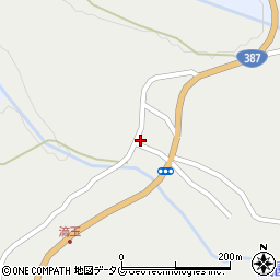 熊本県阿蘇郡小国町上田3223周辺の地図