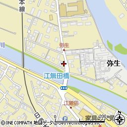 大分県臼杵市江無田107-29周辺の地図