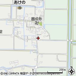 福岡県柳川市大和町明野1028周辺の地図