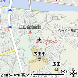 広田アメニティー周辺の地図