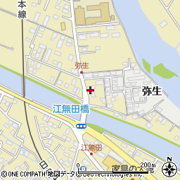 大分県臼杵市江無田122周辺の地図