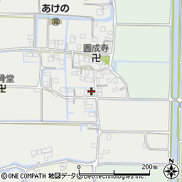 福岡県柳川市大和町明野1031周辺の地図
