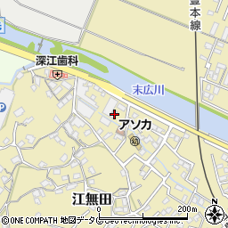 大分県臼杵市江無田375周辺の地図
