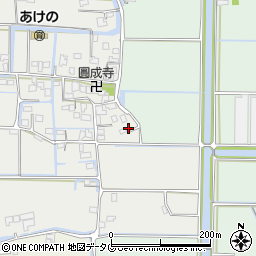 福岡県柳川市大和町明野1015周辺の地図
