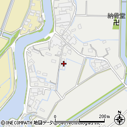 福岡県柳川市大和町明野1252周辺の地図