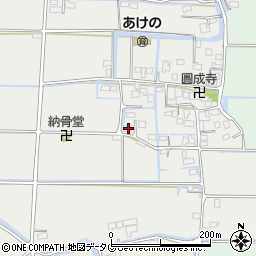 福岡県柳川市大和町明野1087周辺の地図