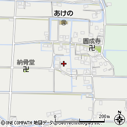 福岡県柳川市大和町明野1076周辺の地図