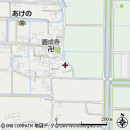 福岡県柳川市大和町明野1012周辺の地図