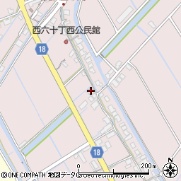 福岡県柳川市大浜町1139周辺の地図