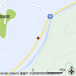 熊本県山鹿市鹿北町岩野1231周辺の地図