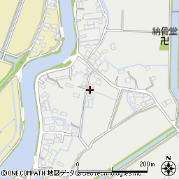 福岡県柳川市大和町明野1245周辺の地図