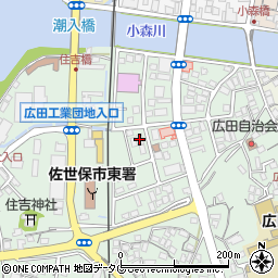 コーポ広田Ｂ周辺の地図