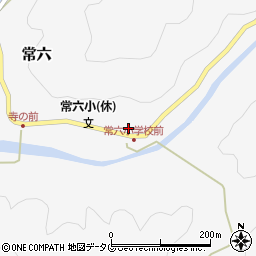 高知県四万十市常六289周辺の地図