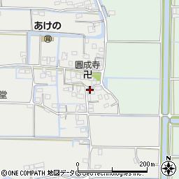 福岡県柳川市大和町明野1009周辺の地図
