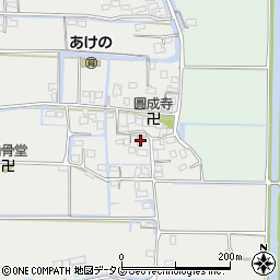 福岡県柳川市大和町明野999周辺の地図