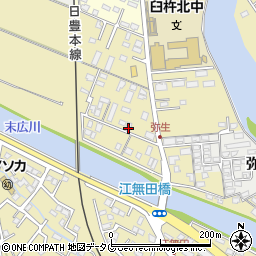 大分県臼杵市江無田104周辺の地図