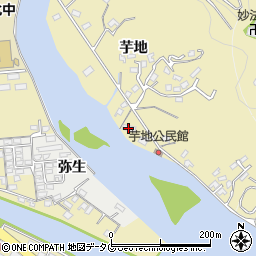 大分県臼杵市芋地1777周辺の地図
