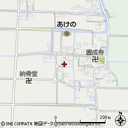 福岡県柳川市大和町明野915周辺の地図