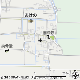 福岡県柳川市大和町明野981周辺の地図