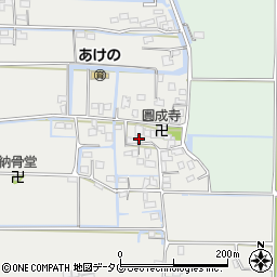 福岡県柳川市大和町明野971周辺の地図