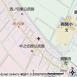 福岡県柳川市大浜町597-6周辺の地図