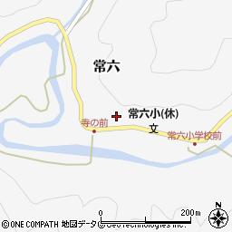 高知県四万十市常六256周辺の地図
