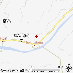 高知県四万十市常六294周辺の地図