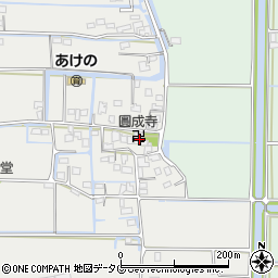 福岡県柳川市大和町明野964周辺の地図