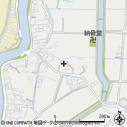 福岡県柳川市大和町明野1159周辺の地図