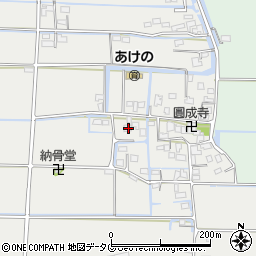 福岡県柳川市大和町明野916周辺の地図